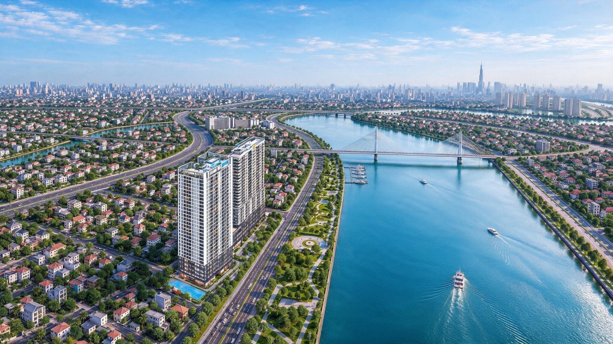 Dự án Serena Riverside tọa lạc trên đường Vĩnh Phú 29, phường Lái Thiêu, tại cửa ngõ Đông Bắc TP.HCM Dự án Serena Riverside tọa lạc trên đường Vĩnh Phú 29, phường Lái Thiêu, tại cửa ngõ Đông Bắc TP.HCM