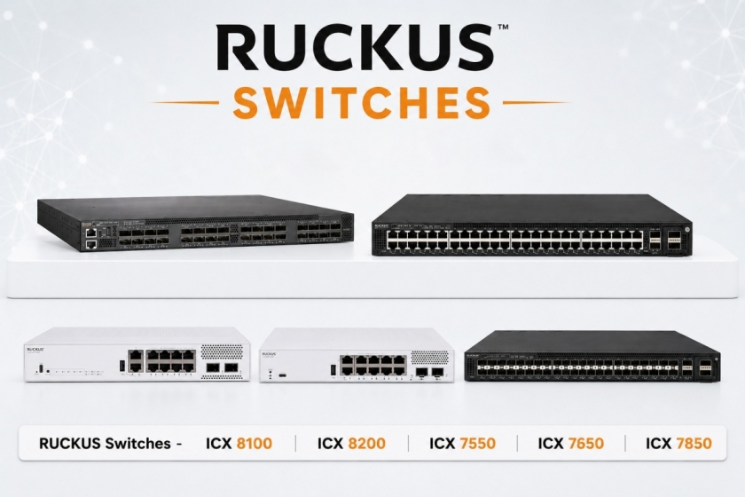 Switch Ruckus đa dạng, hiệu suất cao, bền bỉ và quản lý dễ dàng
