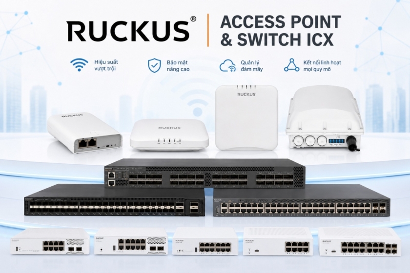 Hợp Nhất (Ruckus Việt Nam) phân phối thiết bị mạng Ruckus chính hãng tại Việt Nam