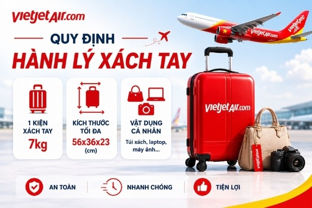 Hành lý xách tay và lịch bay: Những điều hành khách cần lưu ý trước chuyến đi