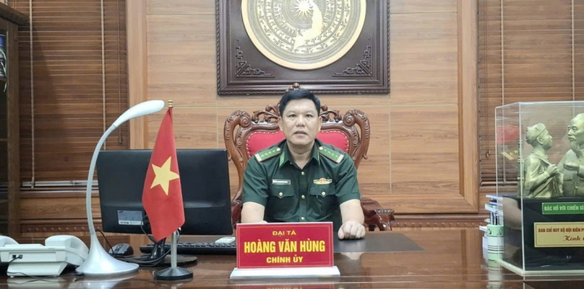 Đại tá Hoàng Văn Hùng, Chính ủy Ban Chỉ huy BĐBP tỉnh Thanh Hóa.