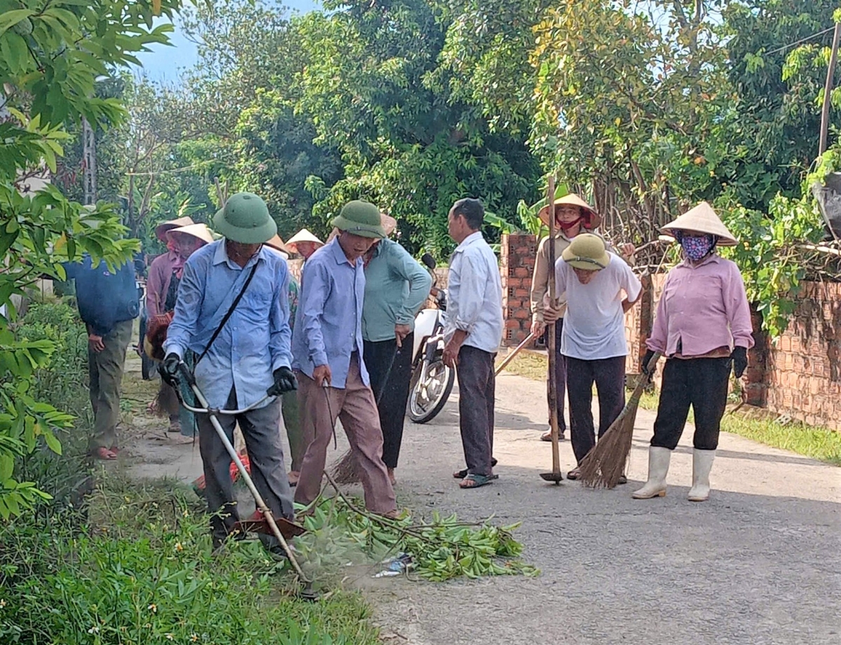 NCT xã Cẩm Lạc chung tay bảo vệ môi trường
