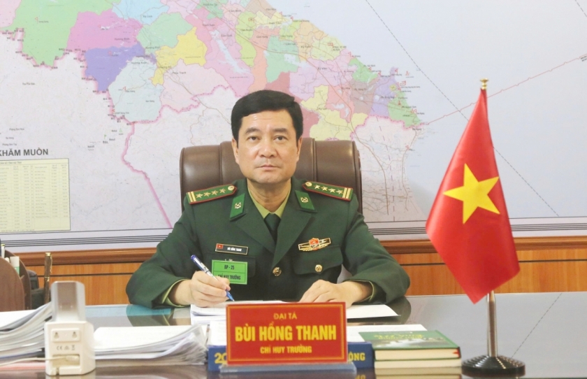 Đại tá Bùi Hồng Thanh, Chỉ huy trưởng BĐBP tỉnh Hà Tĩnh.
