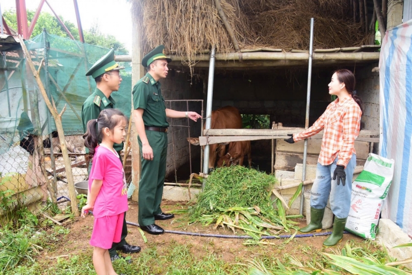 Giúp dân phát triển kinh tế - xã hội là nhiệm vụ quan trọng được Bộ đội Biên phòng tỉnh Hà Tĩnh chủ trọng.