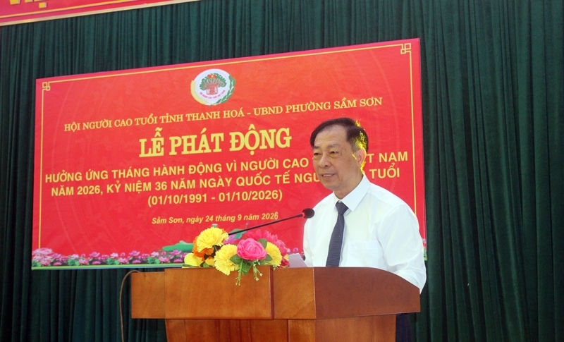 Thanh Hóa phát động Tháng hành động vì NCT Việt Nam 2026 Thanh Hóa phát động Tháng hành động vì NCT Việt Nam 2026