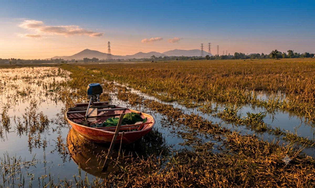 Lũ lụt gây thiệt hại nặng nề tại xã Nông Cống Lũ lụt gây thiệt hại nặng nề tại xã Nông Cống
