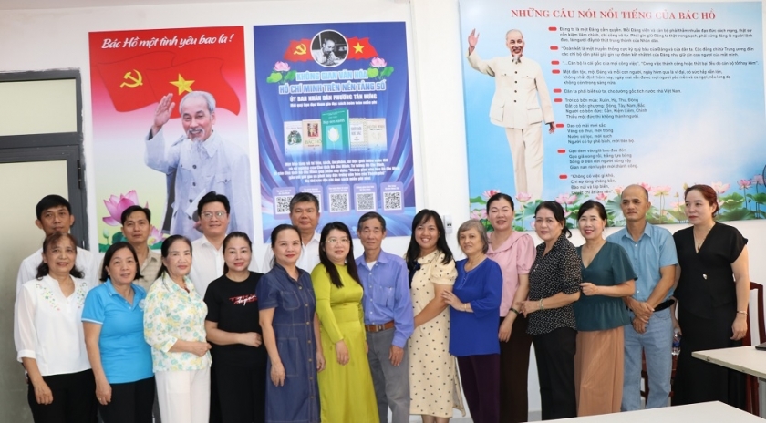 Bên cạnh hình thức trưng bày truyền thống, Không gian văn hóa Hồ Chí Minh được đưa lên nền tảng số