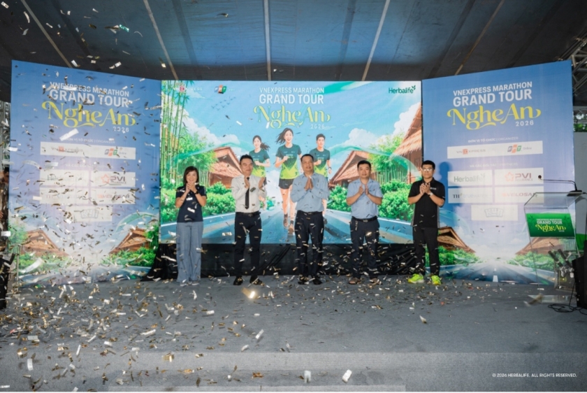 Herbalife Việt Nam đồng hành cùng hơn 7.000 vận động viên tại VnExpress Marathon Nghệ An 2026 Herbalife Việt Nam đồng hành cùng hơn 7.000 vận động viên tại VnExpress Marathon Nghệ An 2026