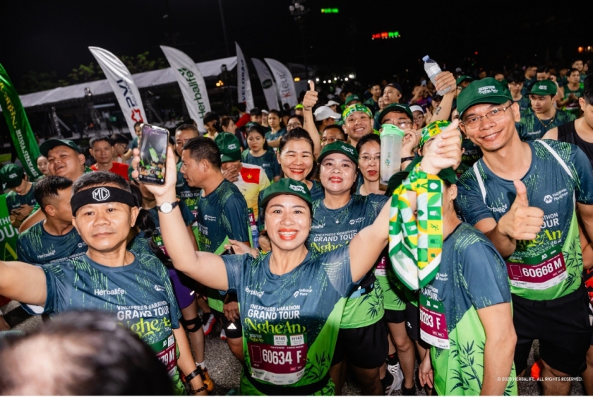 Herbalife Việt Nam đồng hành cùng hơn 7.000 vận động viên tại VnExpress Marathon Nghệ An 2026 Herbalife Việt Nam đồng hành cùng hơn 7.000 vận động viên tại VnExpress Marathon Nghệ An 2026