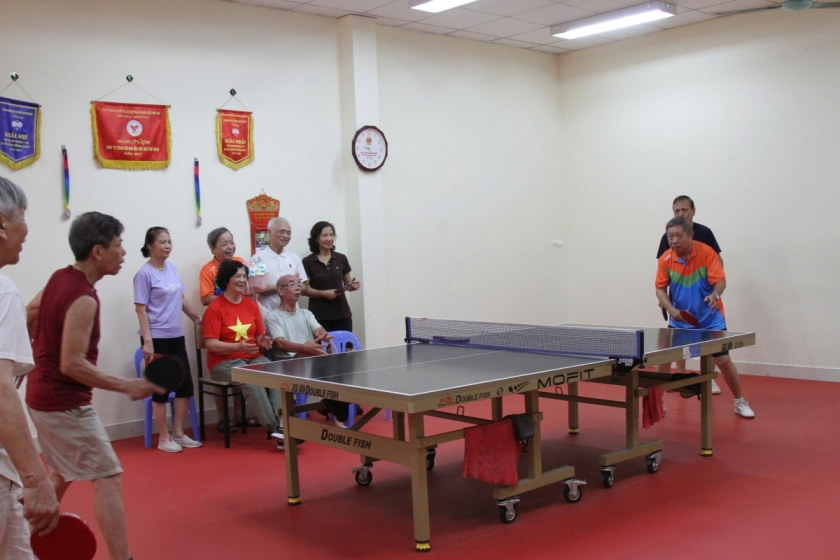 Câu lạc bộ Bóng bàn 2.4 phường Cầu Giấy: Hơn 10 năm giữ nhịp đam mê