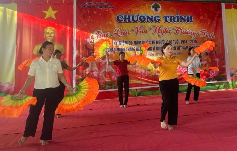 Xã Sơn Thủy sôi nổi Tháng hành động vì Người cao tuổi năm 2026