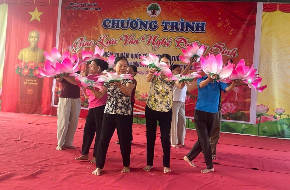 Xã Sơn Thủy sôi nổi Tháng hành động vì Người cao tuổi năm 2026