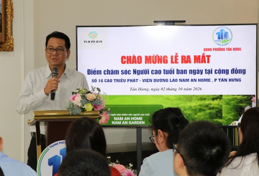 Ông Phạm Vũ Hoàng, Phó Cục trưởng Cục Dân số, Bộ Y tế phát biểu Ông Phạm Vũ Hoàng, Phó Cục trưởng Cục Dân số, Bộ Y tế phát biểu