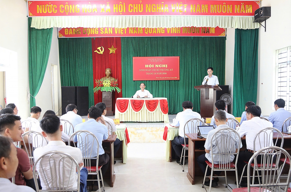 Khi chính quyền đến gần dân từ buổi họp chi bộ thôn Khi chính quyền đến gần dân từ buổi họp chi bộ thôn