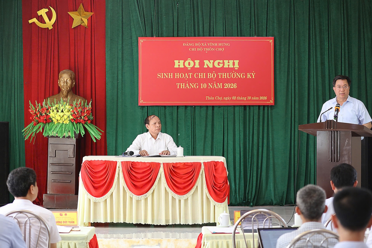 Khi chính quyền đến gần dân từ buổi họp chi bộ thôn Khi chính quyền đến gần dân từ buổi họp chi bộ thôn