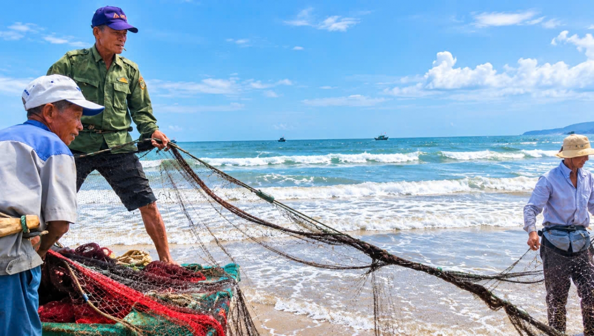 Lão ngư 65 tuổi, 40 năm cưỡi sóng...!