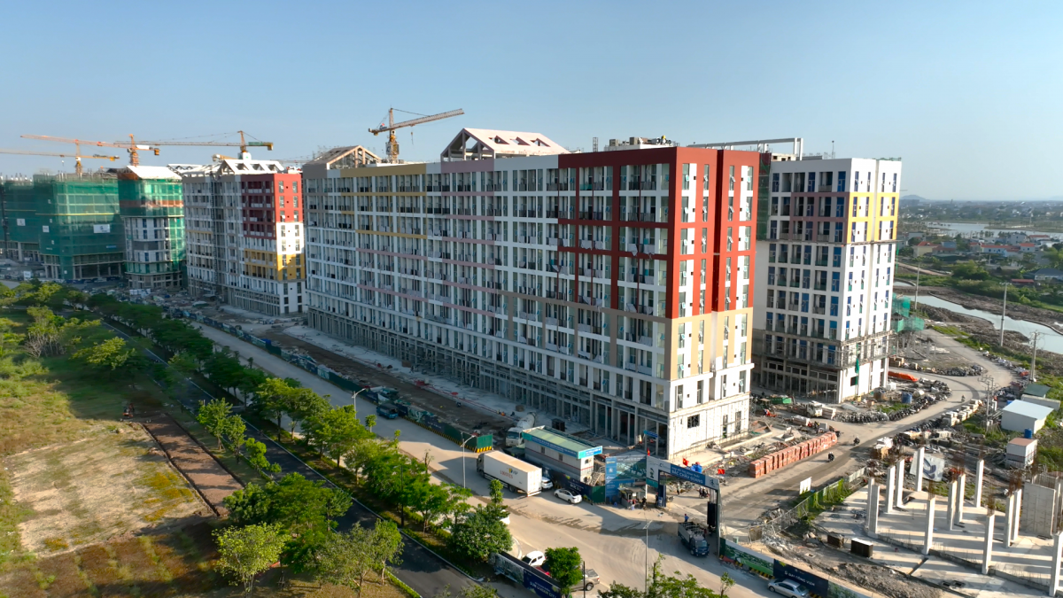 Qũy căn hộ Park Residence sắp bàn giao. Ảnh: Ánh Dương