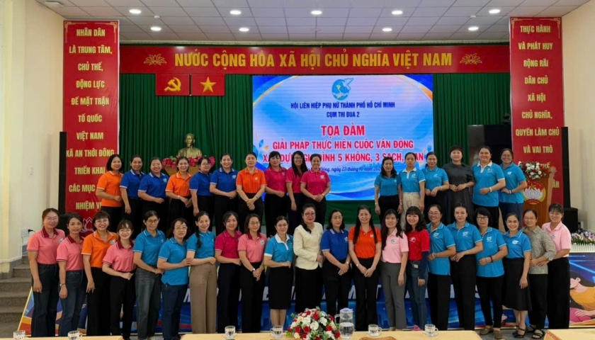 Tọa đàm với chủ đề “Giải pháp thực hiện nâng cao hiệu quả cuộc vận động xây dựng gia đình 5 không, 3 sạch, 3 an” Tọa đàm với chủ đề “Giải pháp thực hiện nâng cao hiệu quả cuộc vận động xây dựng gia đình 5 không, 3 sạch, 3 an”