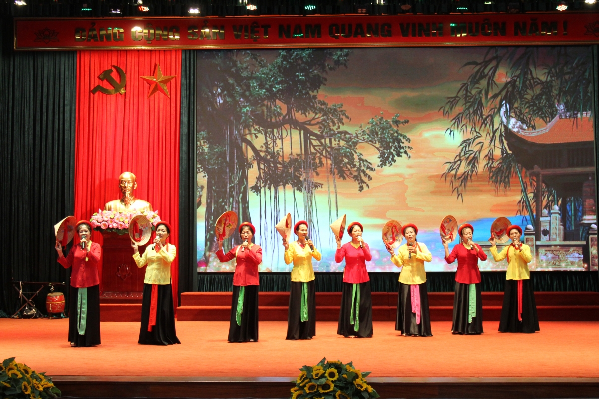 TP Bắc Ninh: Sôi nổi Liên hoan Nghệ thuật quần chúng người cao tuổi tại Cụm thi đua số 7