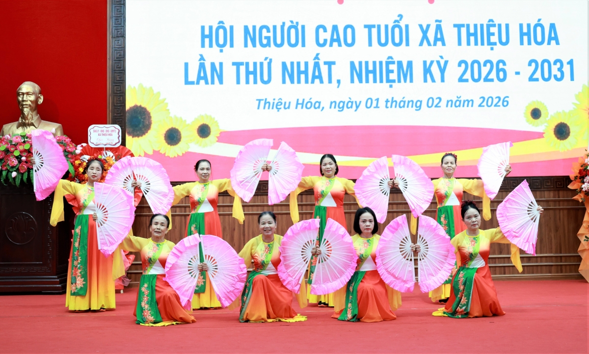 NCT xã Thiệu Hóa tích cực tham gia các hoạt động văn hóa, thể thao nâng cao đời sống tinh thần
