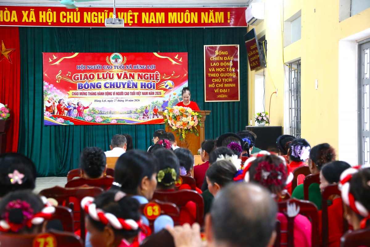 Quang cảnh buổi giao lưu