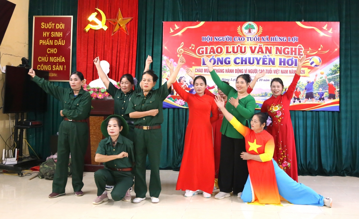 Xã Hùng Lợi, tỉnh Tuyên Quang: Tuổi cao vẫn sống vui sống khỏe