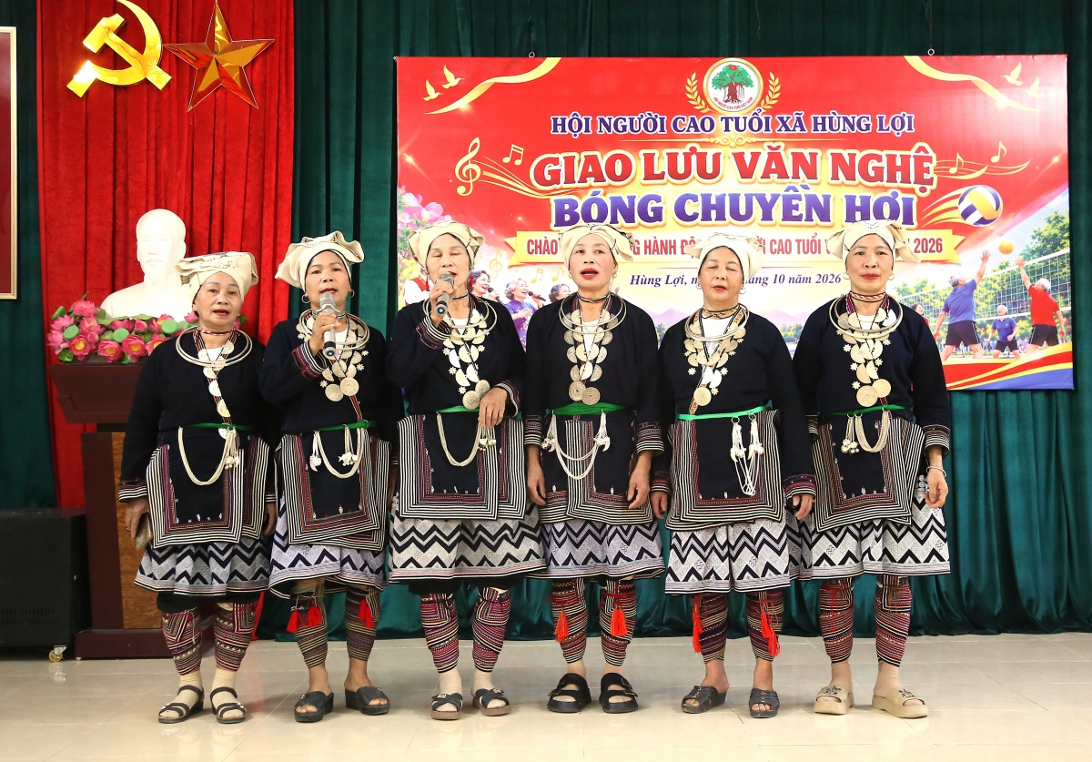 Xã Hùng Lợi, tỉnh Tuyên Quang: Tuổi cao vẫn sống vui sống khỏe
