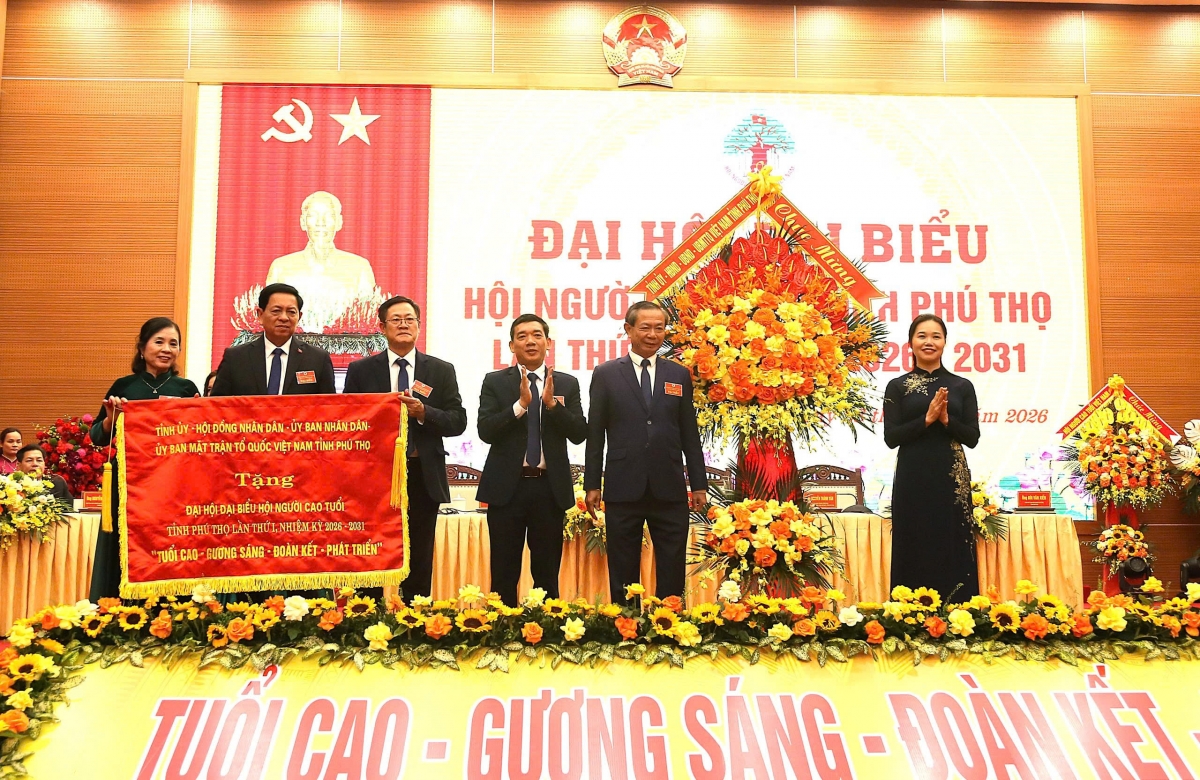 Đại hội đại biểu Hội Người cao tuổi tỉnh Phú Thọ lần thứ I, nhiệm kỳ 2026–2031: Đoàn kết, phát huy trí tuệ và kinh nghiệm người cao tuổi