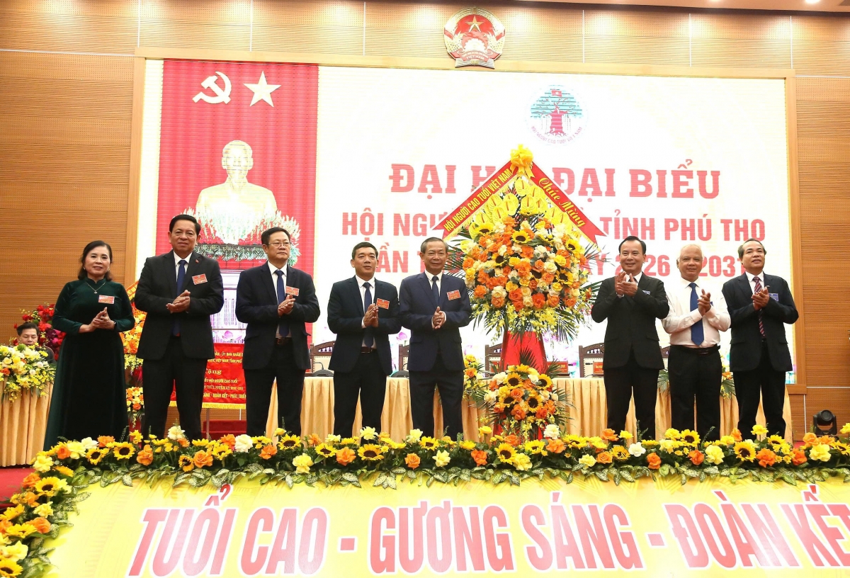 Đại hội đại biểu Hội Người cao tuổi tỉnh Phú Thọ lần thứ I, nhiệm kỳ 2026–2031: Đoàn kết, phát huy trí tuệ và kinh nghiệm người cao tuổi