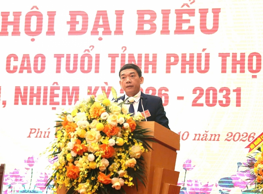 Ông Nguyễn Thành Văn được bầu giữ chức Chủ tịch Hội Người cao tuổi tỉnh Phú Thọ
