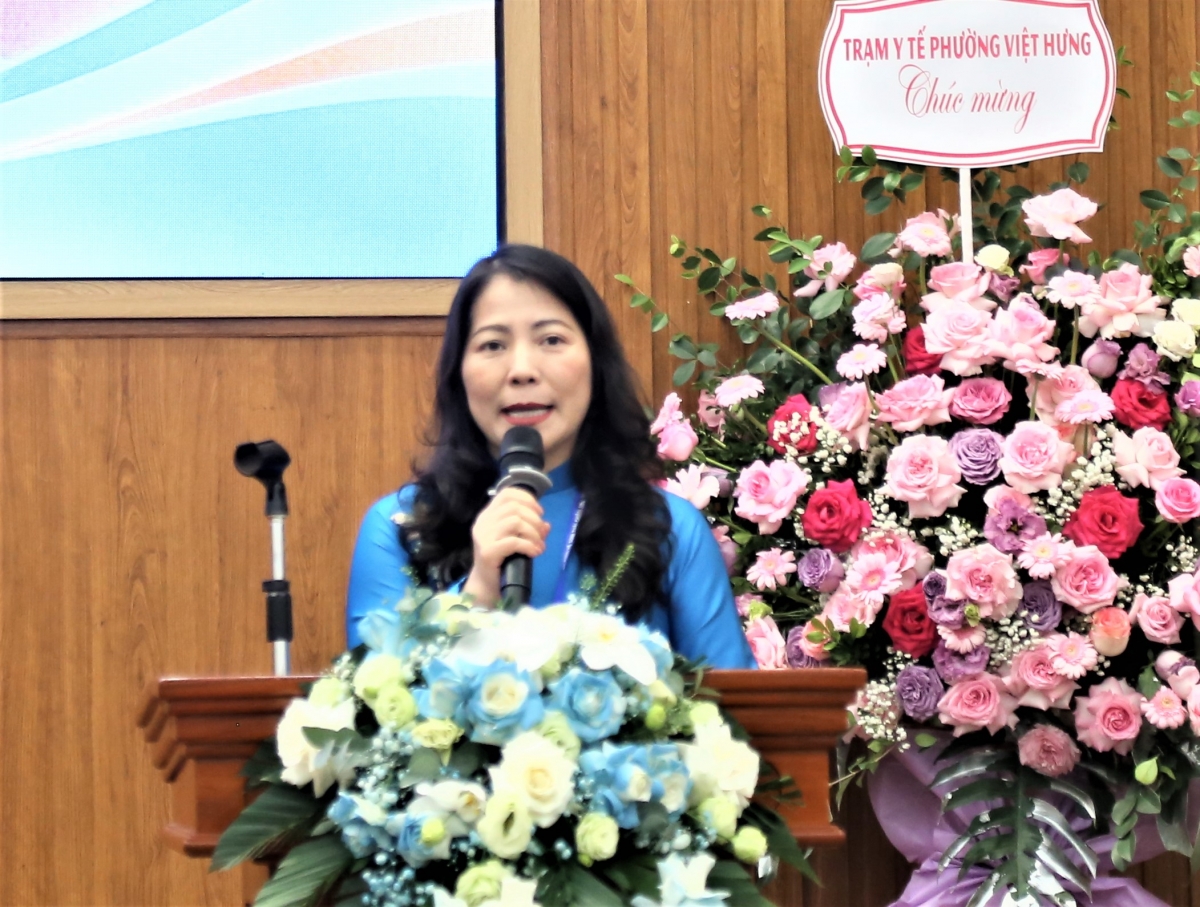 Tổng Giám đốc Công ty CP Quốc tế Nhân Ái Nguyễn Thị Kim Thanh chia sẻ tại Hội thảo Tổng Giám đốc Công ty CP Quốc tế Nhân Ái Nguyễn Thị Kim Thanh chia sẻ tại Hội thảo