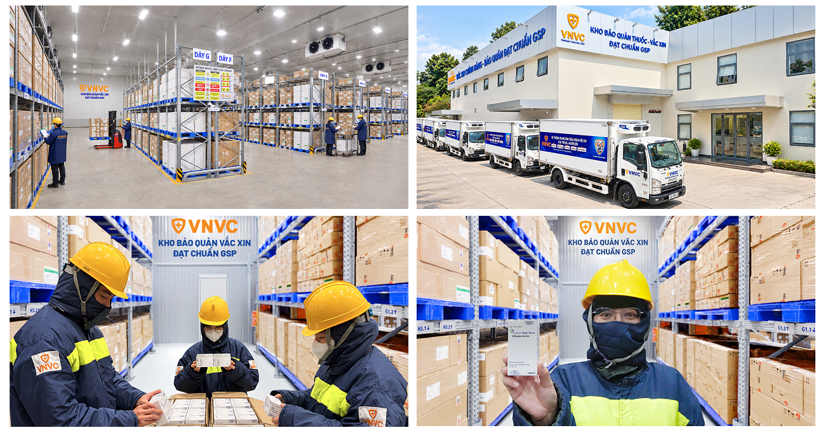 vắc xin cúm chuyên biệt cho người cao tuổi, người bệnh nền của Tập đoàn Dược phẩm Sanofi (Pháp).