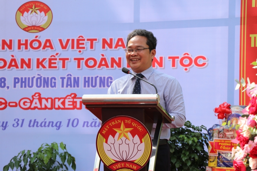 Ông Phạm Minh Tuấn, Phó Chủ tịch Ủy ban MTTQ Việt Nam TP Hồ Chí Minh Ông Phạm Minh Tuấn, Phó Chủ tịch Ủy ban MTTQ Việt Nam TP Hồ Chí Minh