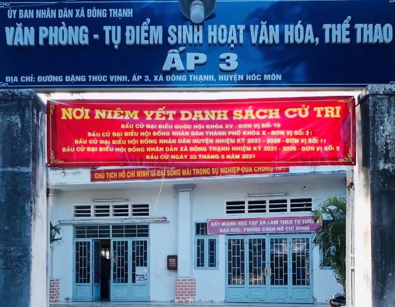 Xã Đông Thạnh, huyện Hóc Môn, TP Hồ Chí Minh: Làm tốt công tác tuyên truyền trước ngày bầu cử