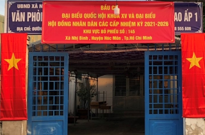 Xã Nhị Bình, huyện Hóc Môn, TP Hồ Chí Minh: Tưng bừng đón ngày bầu cử