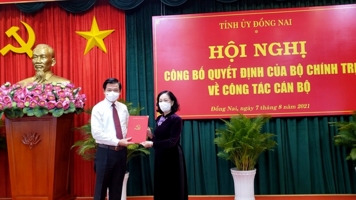 Đồng Nai có tân Bí thư Tỉnh uỷ