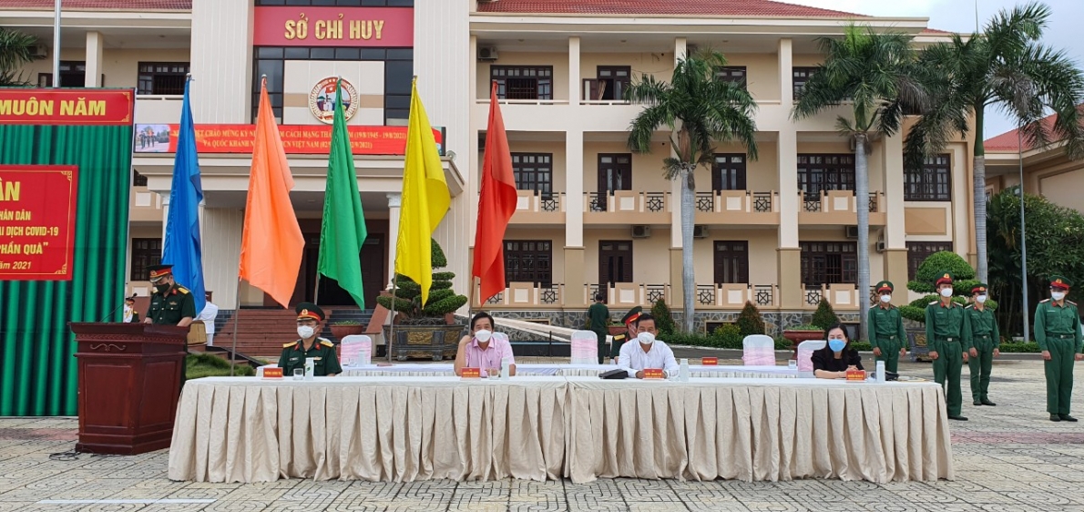 Tổ chức “Chiến dịch cao điểm giúp Nhân dân có hoàn cảnh khó khăn do ảnh hưởng của đại dịch Covid-19”