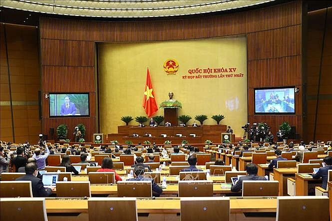 Tổng Bí thư dự phiên bế mạc Kỳ họp bất thường lần thứ nhất, Quốc hội khóa XV