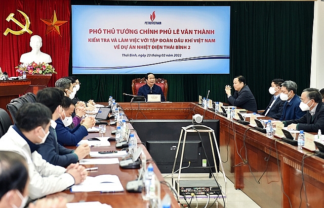 Phát điện Nhà máy Nhiệt điện Thái Bình 2 vào ngày 30/4