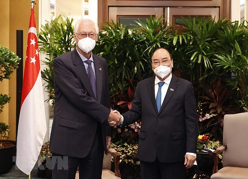 Thúc đẩy quan hệ đối tác chiến lược Việt Nam-Singapore trên tất cả các lĩnh vực