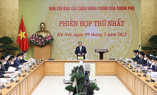 Thủ tướng Phạm Minh Chính chủ trì họp Ban Chỉ đạo cải cách hành chính