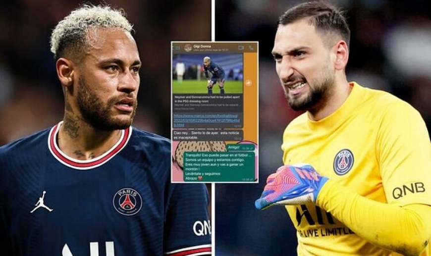 Neymar phủ nhận tin đồn xô sát với Donnarumma