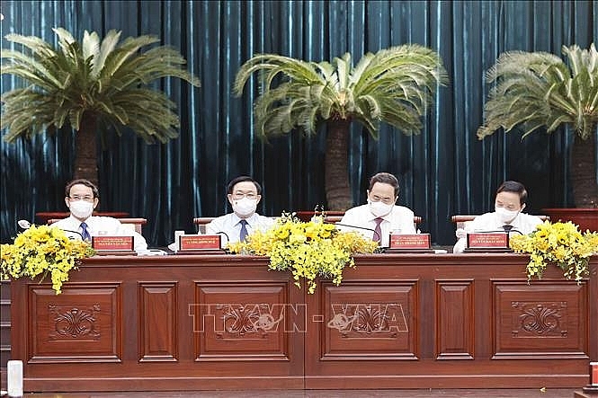 Chủ tịch Quốc hội chủ trì Hội nghị tổng kết công tác HĐND các tỉnh, thành phố phía Nam