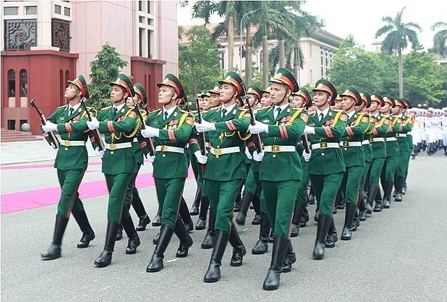 Theo quy định mới, quân nhân xuất ngũ sẽ được hưởng mức trợ cấp hàng tháng là bao nhiêu? Ảnh minh hoạ