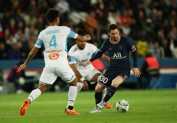 Highlight bóng đá PSG vs Marseille: Messi chạm một tay vào chức vô địch
