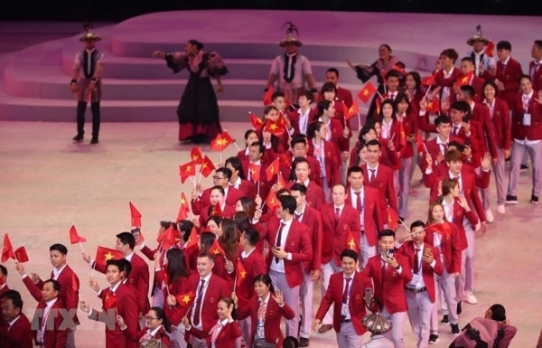 Tối 28/4, đoàn Thể thao Việt Nam xuất quân dự SEA Games 31