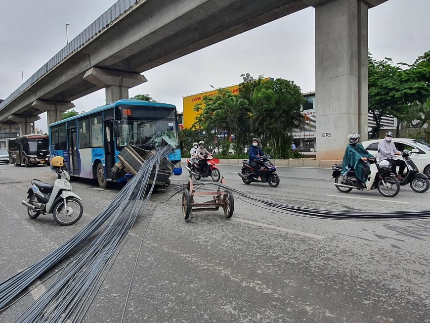 Hiện trường vụ tai nạn