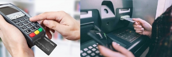 Người dân có thể rút tiền tại ATM bằng thẻ CCCD gắn chip