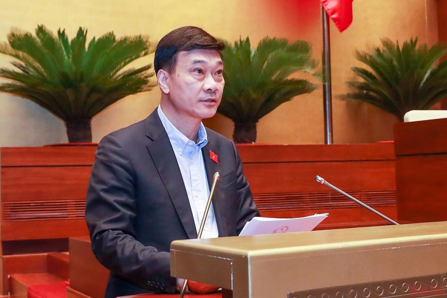 Chủ nhiệm Ủy ban Kinh tế của Quốc hội Vũ Hồng Thanh. (Ảnh: LINH NGUYÊN)