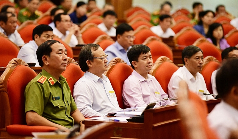 Các đại biểu tham dự hội nghị.